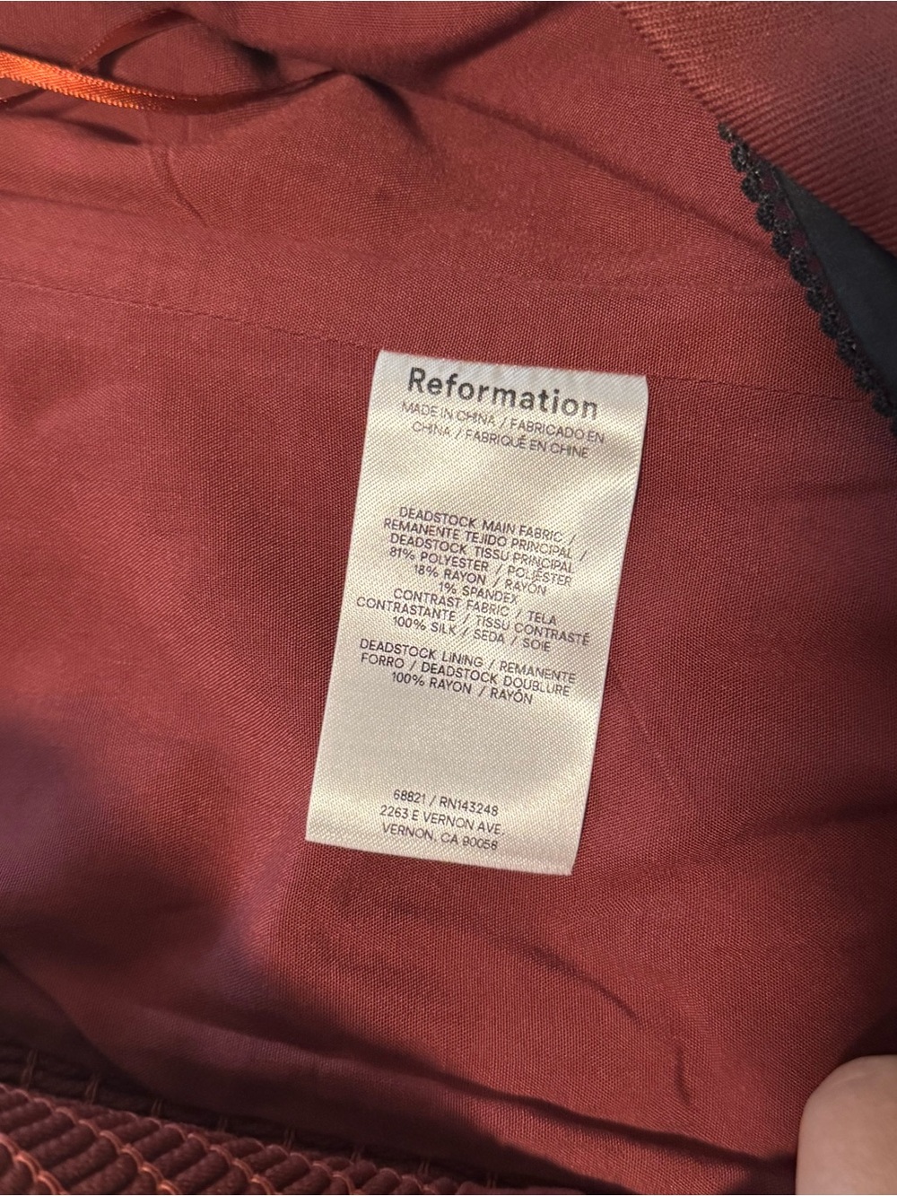 Reformation Melanie tank! - Picture 8 of 8